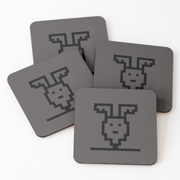Item preview, Rabbit Head Pixel Art designed and sold by LittleDollGames.