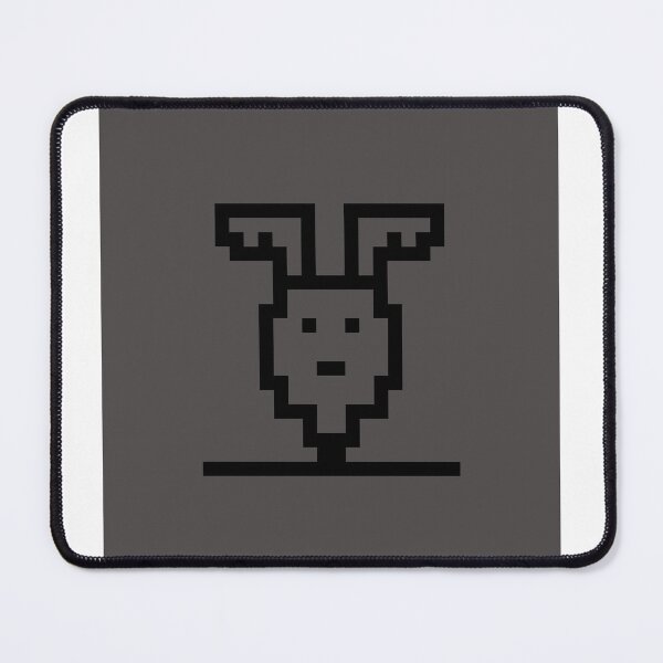 Item preview, Rabbit Head Pixel Art designed and sold by LittleDollGames.