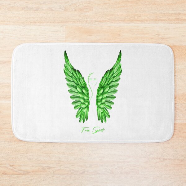 Item preview, Your guardian angel with big green angel wings designed and sold by MartinEngel.