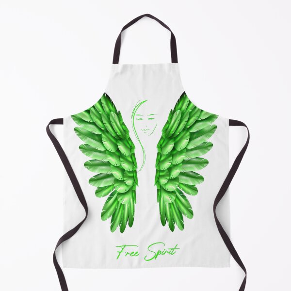 Item preview, Your guardian angel with big green angel wings designed and sold by MartinEngel.