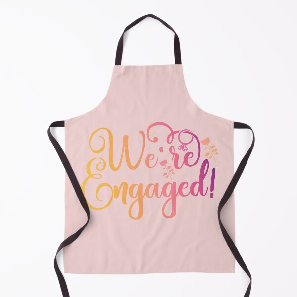 Item preview, We're Engaged designed and sold by franktact.