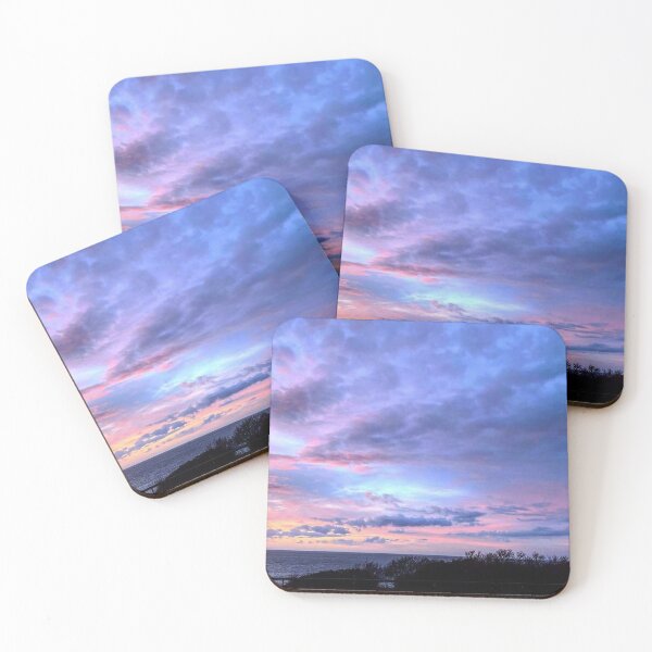 Item preview, Magical pastel sunset over the sea designed and sold by HenrikGPhoto.
