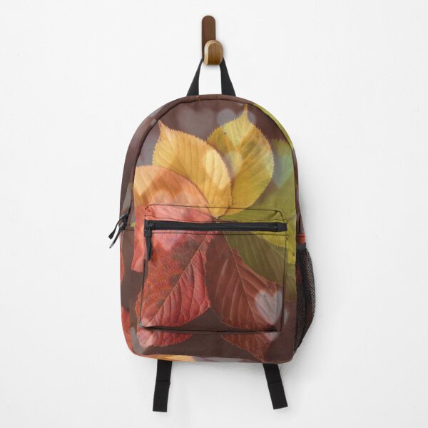 Item preview, I Love Autumn  Autumn Leaves in Vivid Colors with Hearts designed and sold by HMadeArtSON.
