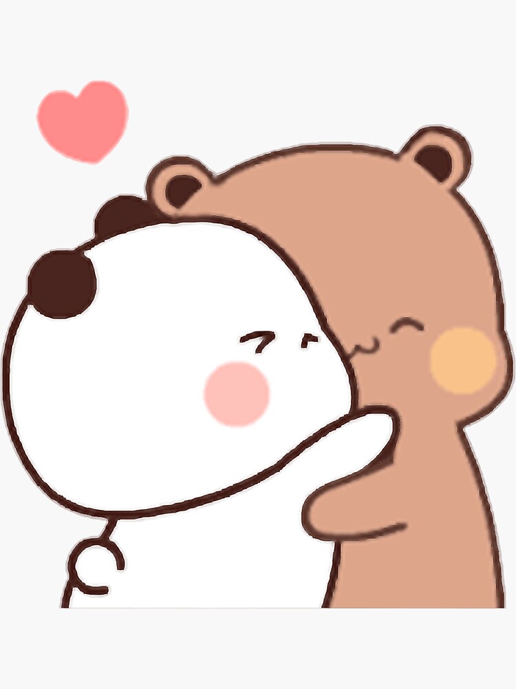 Bubu Dudu - Cute Couple Cartoon Sticker for Sale by DARTETA
