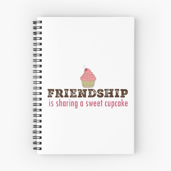 Item preview, Friendship is sharing a sweet cupcake designed and sold by Badrart.