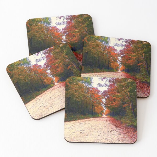 Item preview, Country Road - Fall Colors - Portrait designed and sold by Leslie Montgomery Art.