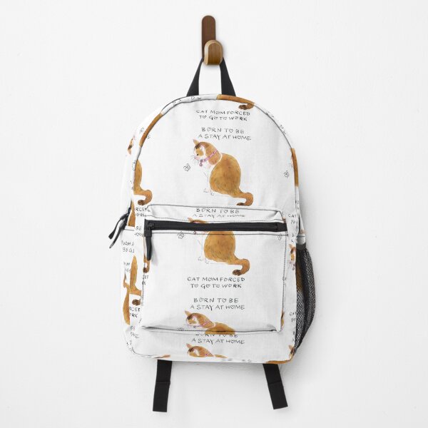Item preview, Born To Be A Stay At Home Cat Mom Forced To Go TO Work designed and sold by Thepsonthi.