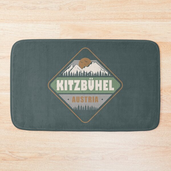 Item preview, Kitzbuhel Austria Vintage Hiking Design designed and sold by CynthiaGraphics.
