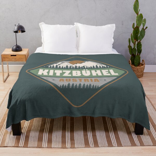 Item preview, Kitzbuhel Austria Vintage Hiking Design designed and sold by CynthiaGraphics.
