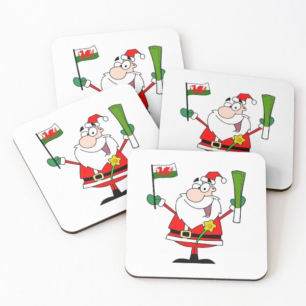 Item preview, Pam mae Sion Corn yn gwisgo coch - Papá Noel galés divertido para los fanáticos del rugby en Navidad designed and sold by WelshStuff.