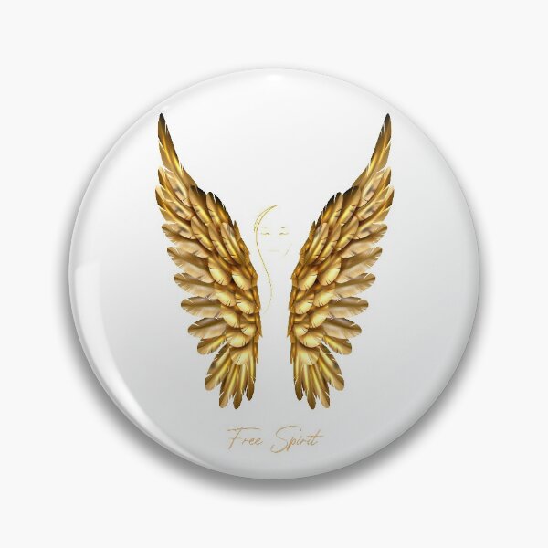 Item preview, Angel with large golden angel wings - your guardian angel designed and sold by MartinEngel.