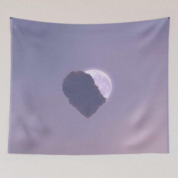 Item preview, Heart Cloud With Moon designed and sold by JaimyE.