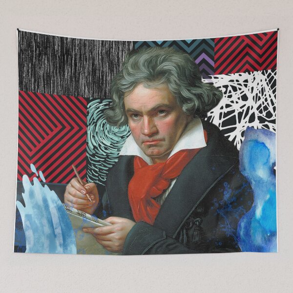 Item preview, Beethoven Abstract designed and sold by Musicianst0re.