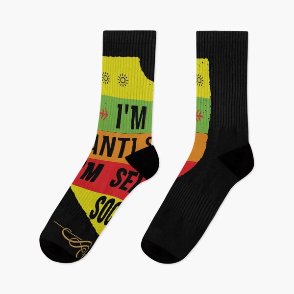 Item preview, I'm Not Anti Social I'm Selectively Social designed and sold by FridPix.
