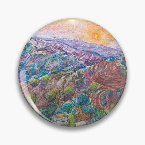 Item preview, Sunset over Bethlehem Hills, from Veronique Orset's photo designed and sold by EsterKarenAida.