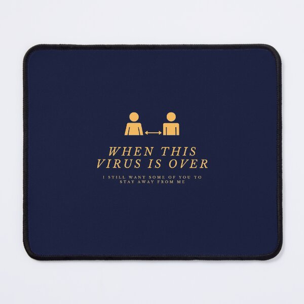 Item preview, WHEN THIS VIRUS IS OVER designed and sold by FbCreative.