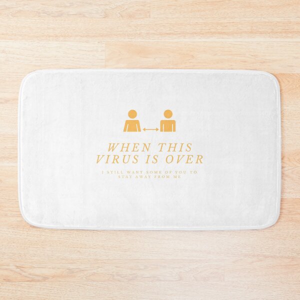 Item preview, WHEN THIS VIRUS IS OVER designed and sold by FbCreative.