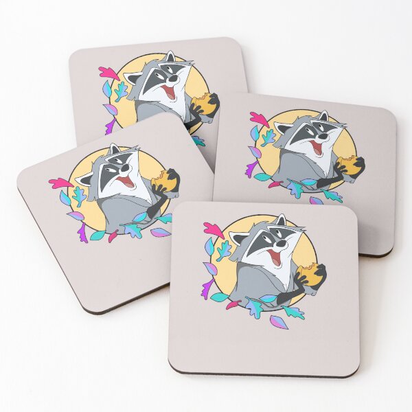 Item preview, Meeko with Biscuit Classic designed and sold by ToddNimricks.