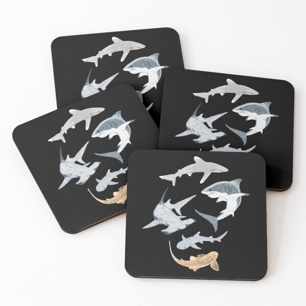 Item preview, Sharks Collection designed and sold by NicGrayGraphic.