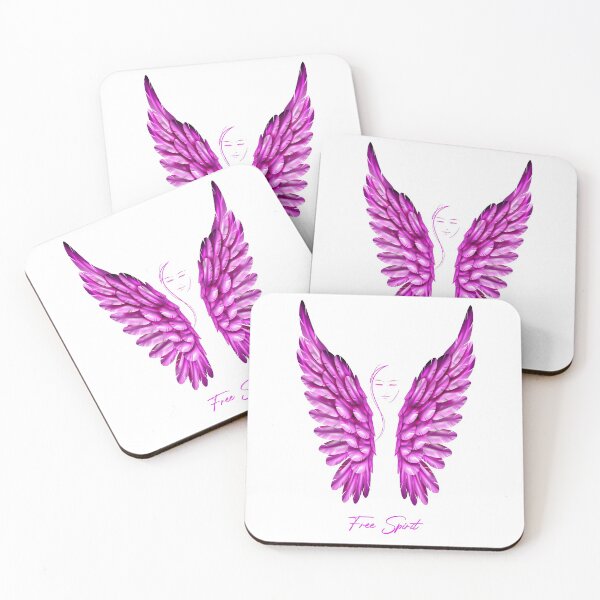 Item preview, Angel with large purple angel wings - your guardian angel designed and sold by MartinEngel.