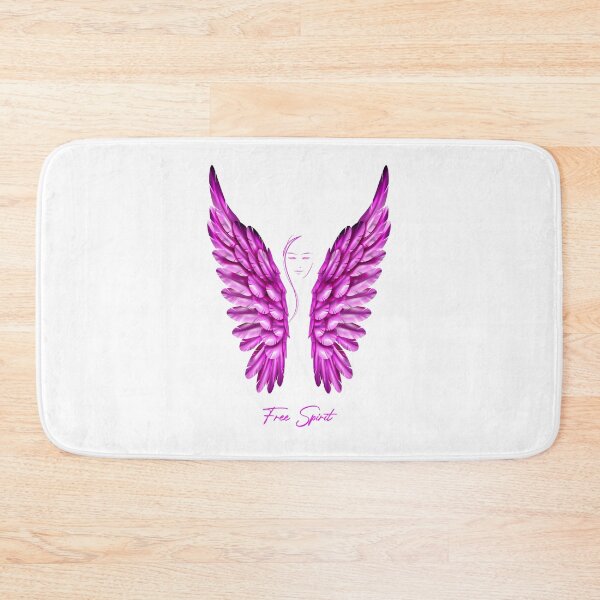Item preview, Angel with large purple angel wings - your guardian angel designed and sold by MartinEngel.