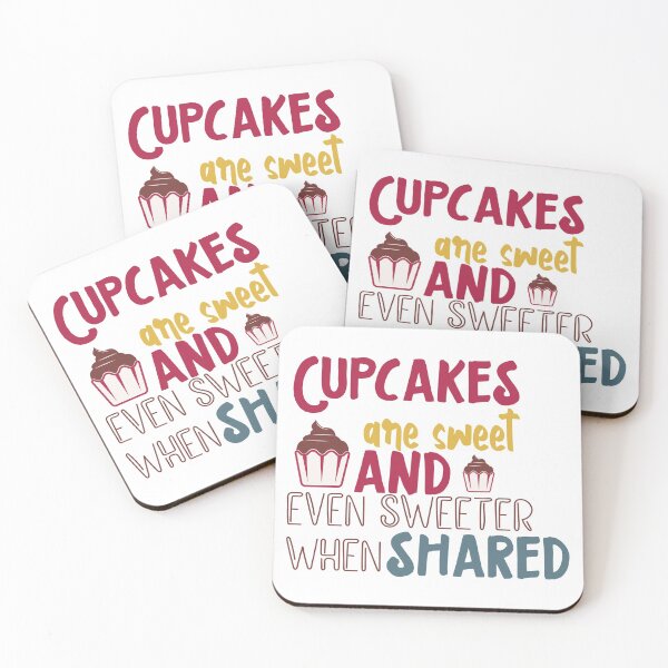 Item preview, Cupcakes are sweet and even sweeter when shared designed and sold by Badrart.