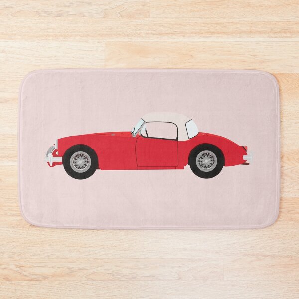 Item preview, MGA Sports Car (Red) with Hardtop Classic Car illustration designed and sold by JHMimaging.