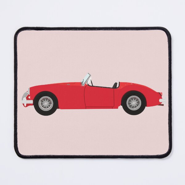 Item preview, MGA Sports Car (Red) Classic Car illustration designed and sold by JHMimaging.
