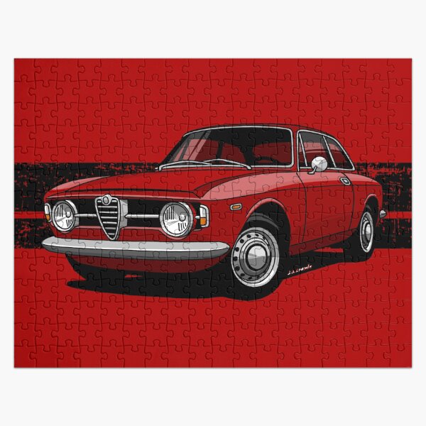 Alfa Romeo イラスト　額縁 Alfa Romeo イラスト 額縁