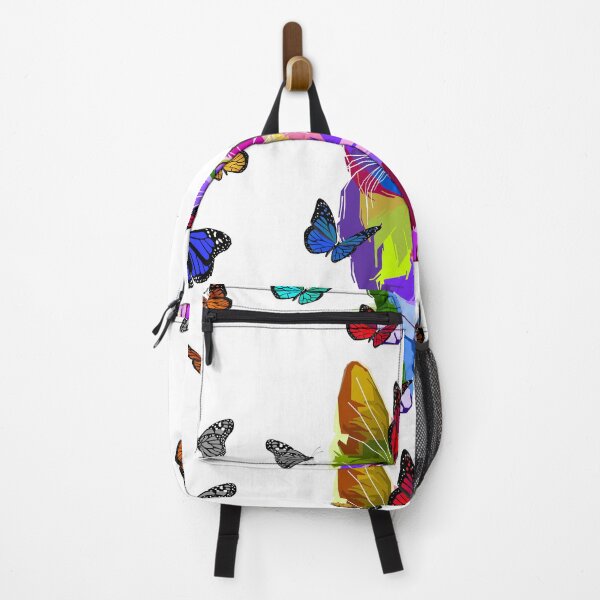Item preview, Cat Lovers Gifts Kitten Butterflies Butterfly Colorful Cute Cat designed and sold by Black Queens.