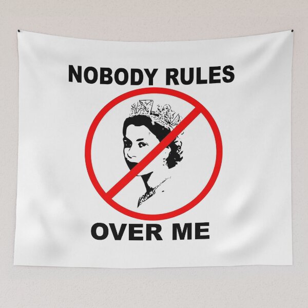 Item preview, Nobody Rules Over Me Queen Elizabeth  designed and sold by ResistNormality.