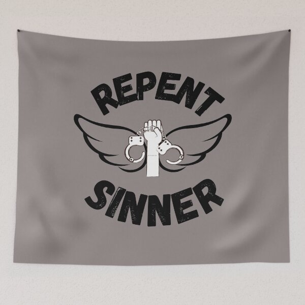 Item preview, Repent sinner  designed and sold by Didoshop35.