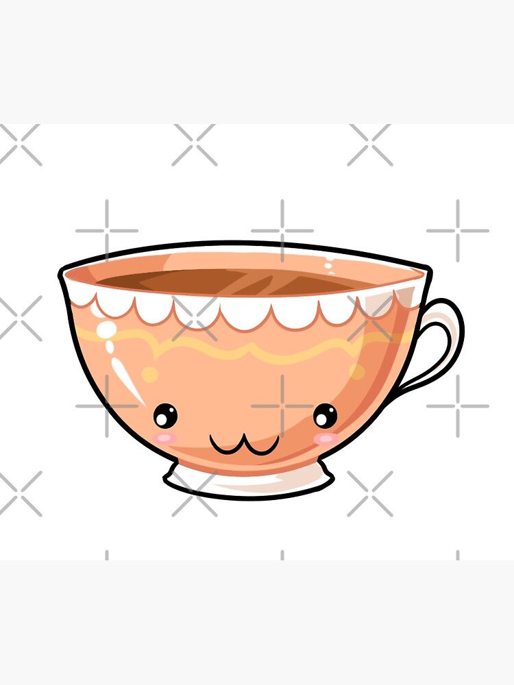 "Kawaii cup of tea Japanese style 2" Poster for Sale by AnimeDezain