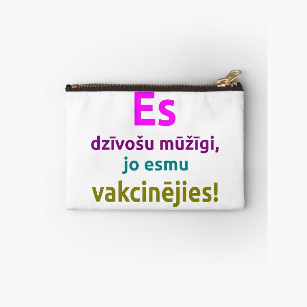 Aperçu de l'œuvre Es dzīvošu mūžīgi, jo esmu vakcinējies ! créée et vendue par blackhalt.