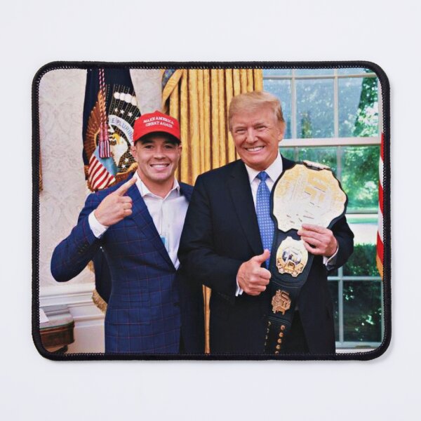 Item preview, Colby Covington and Donald Trump designed and sold by PlanetMMA.