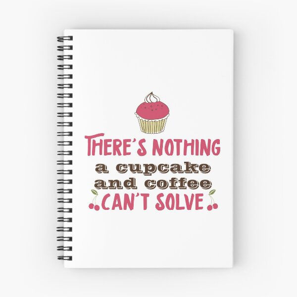 Item preview, There’s nothing a cupcake and coffee can’t solve designed and sold by Badrart.
