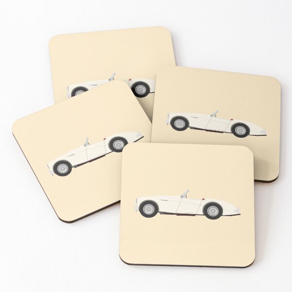 Item preview, Austin Healey 100/4 Sports Classic Car (Cream) designed and sold by JHMimaging.