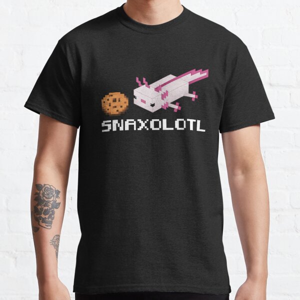 Original Minecraft Snaxolotl Classic T-Shirt