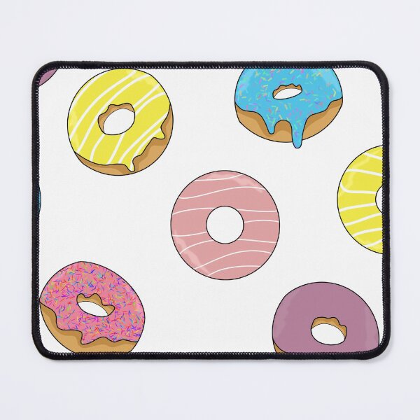 Item preview, Assorted Donuts Pattern (White) designed and sold by snawfflehouse.
