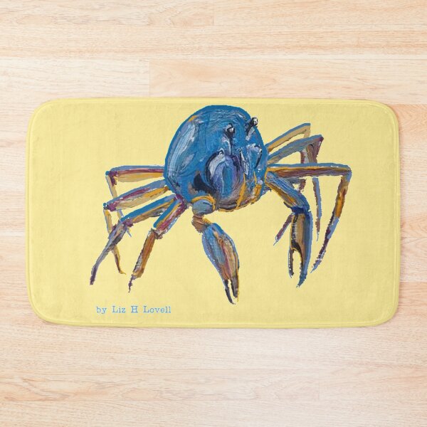 Item preview, March Forth Blue Soldier Crab designed and sold by Liz HL Art Shop.