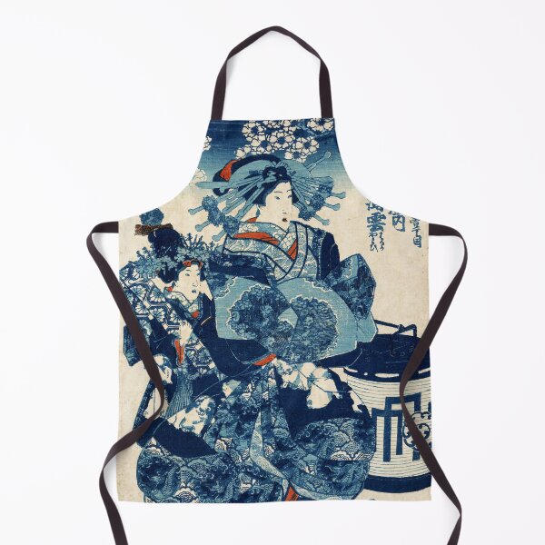 Item preview, The Courtesan of Tama-ya, Vintage Japanese Print designed and sold by LoveVintageToo.