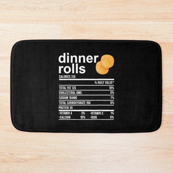 Item preview, Dinner Rolls Nutrition Facts Apparel Funny Thanksgiving Food  designed and sold by PruitMaebel.