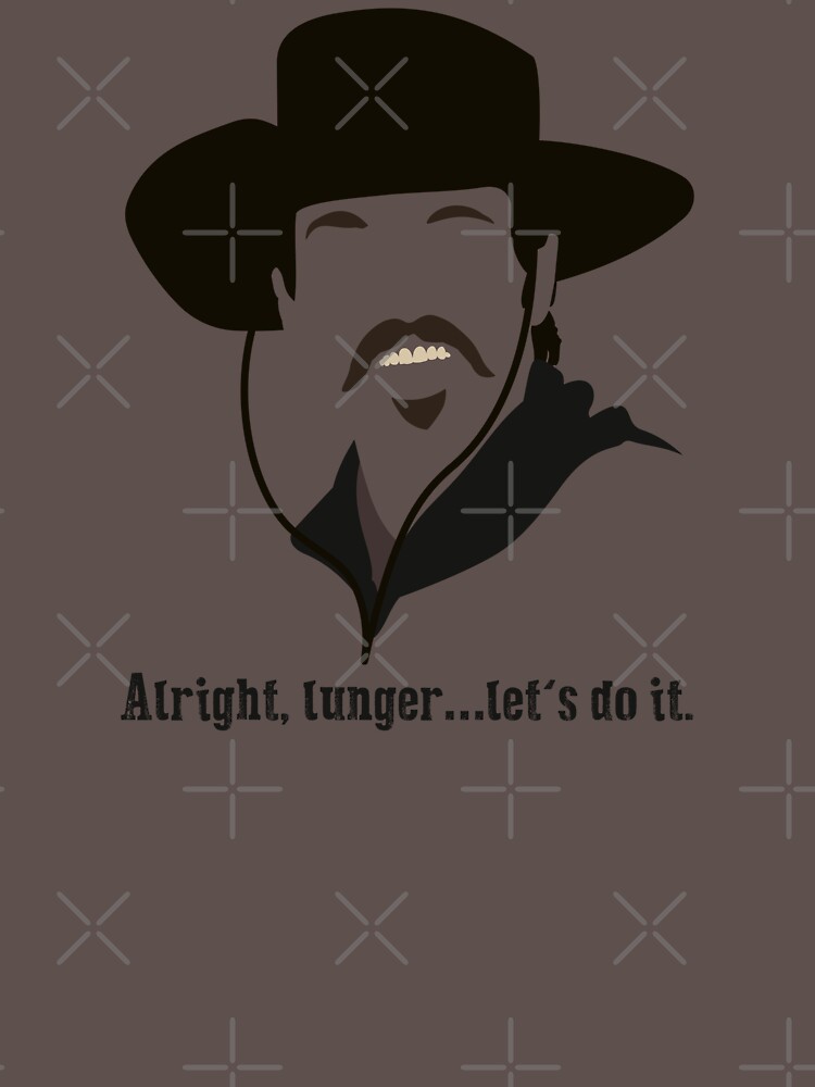 "Tombstone Alright, lunger." Long Sleeve TShirt by muskitt Redbubble