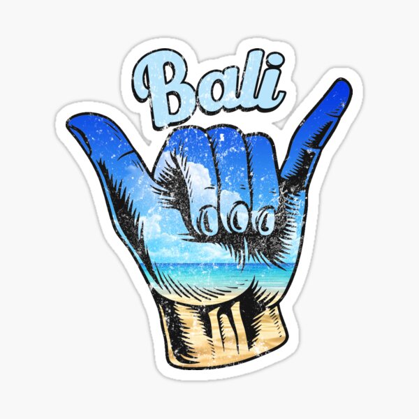 Item preview, Bali shaka hand. Bali surfing designed and sold by chrlalexandru.