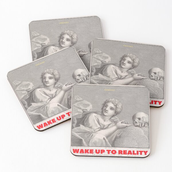 Item preview, WAKE UP TO REALITY designed and sold by thundercandy.