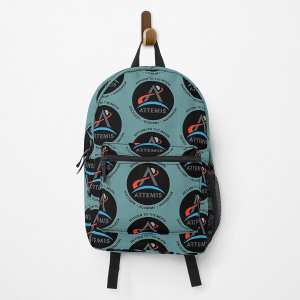 Item preview, NASA Artemis RETURN TO THE MOON mission logo (black) designed and sold by SolidEarthArt.