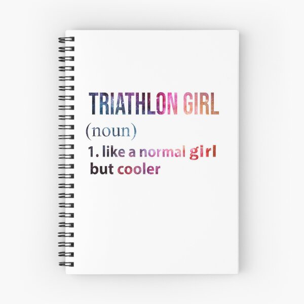 Item preview, Triathlon Girl like a normal Girl but cooler galaxy designed and sold by jentochicken.