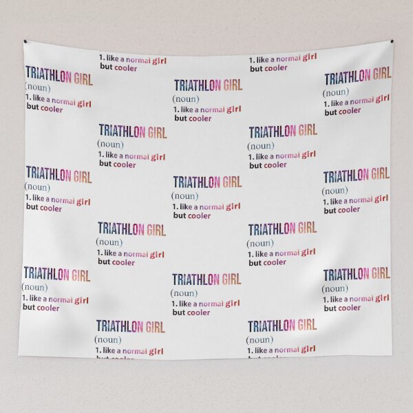 Item preview, Triathlon Girl like a normal Girl but cooler galaxy designed and sold by jentochicken.