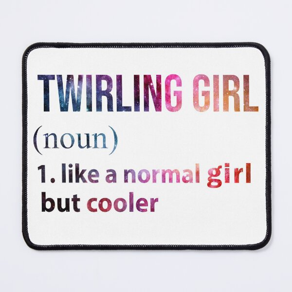 Item preview, Twirling Girl like a normal Girl but cooler galaxy designed and sold by jentochicken.