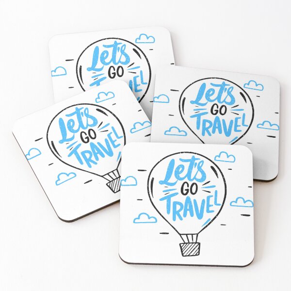 Item preview, Let's Go Travel Hot-Air Balloon designed and sold by Parag's Travel Shop.
